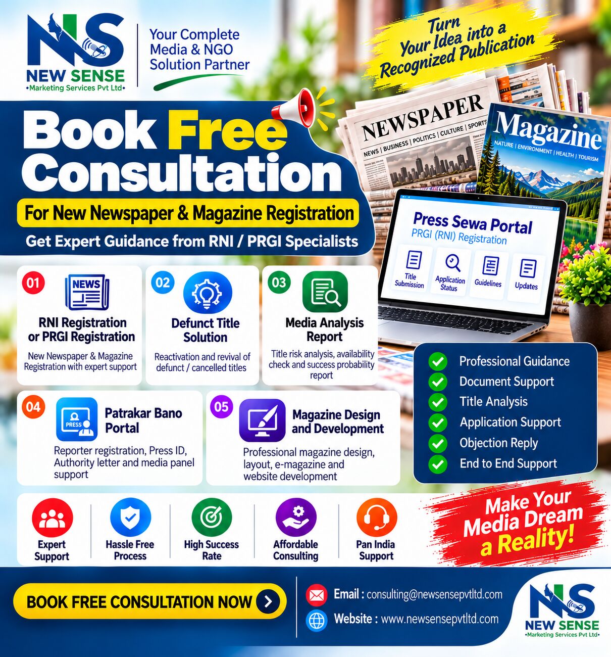 Book a Free Consultation with New Sense Marketing