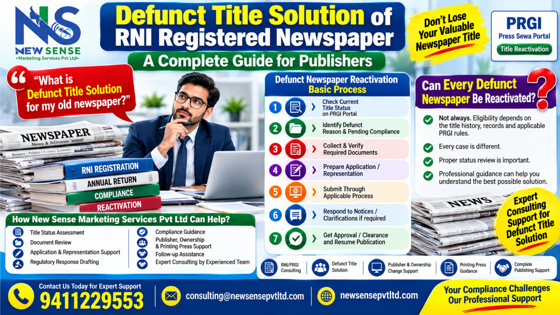 RNI Defunct Title Solution: Defunct Newspaper Reactivation Guide