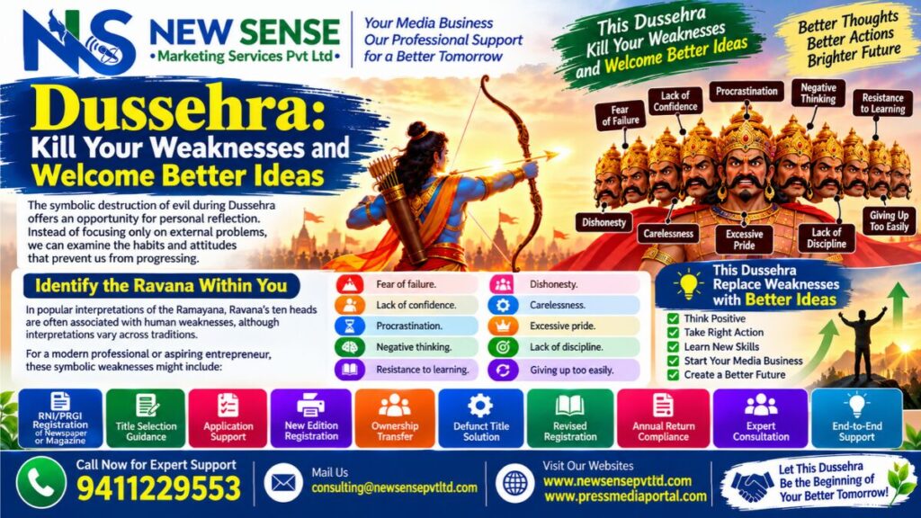 Dussehra_ Conquer Weaknesses, Embrace Better Ideas - Happy Dussehra Wishes