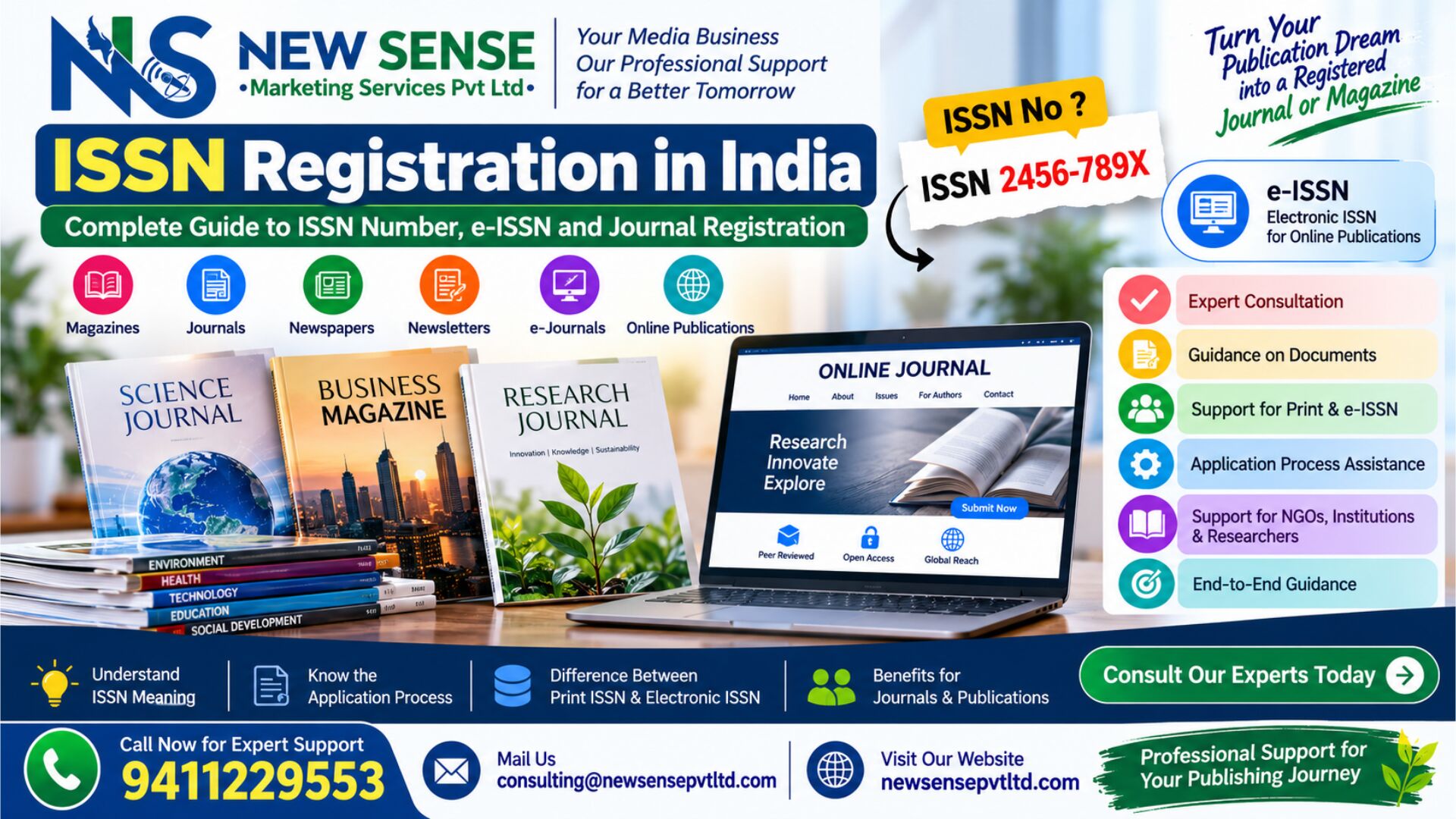 ISSN Registration in India - Featured