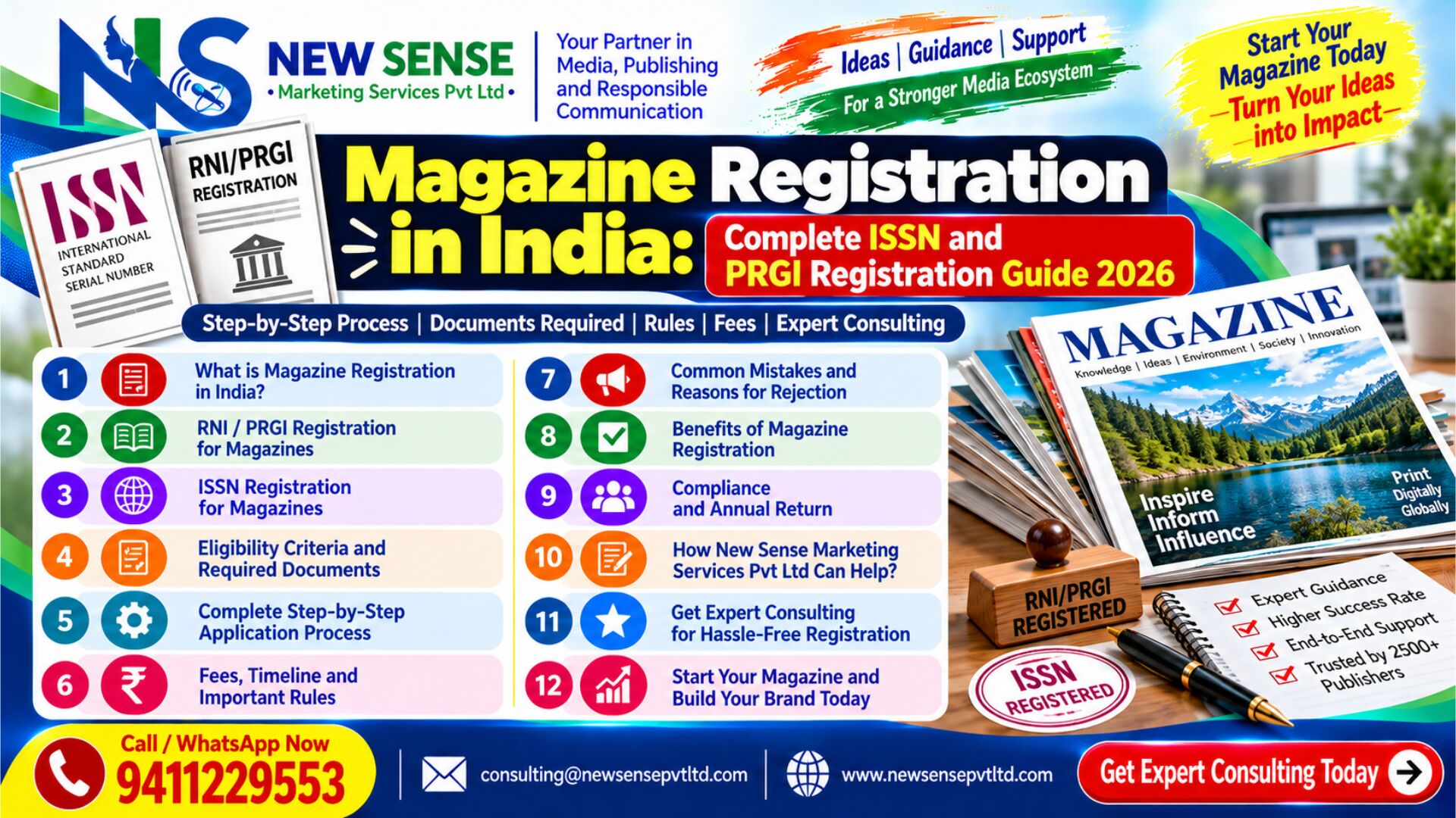 Magazine Registration In India - Featured