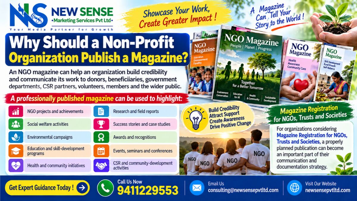 Magazine Registration for NGOs: PRGI RNI Process